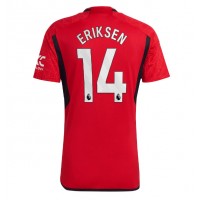 Fotballdrakt Herre Manchester United Christian Eriksen #14 Hjemmedrakt 2023-24 Kortermet